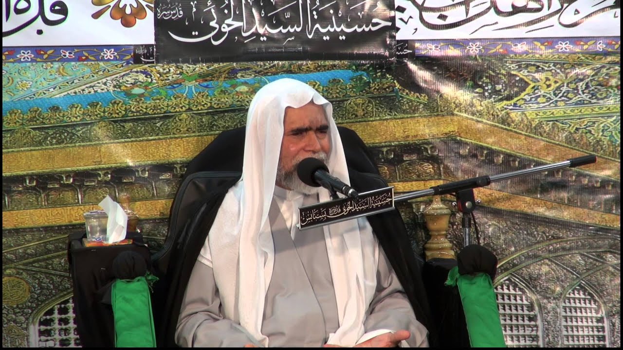 حسينية السيد الخوئي - 1434/01/01هـ - السيد هاشم الخباز