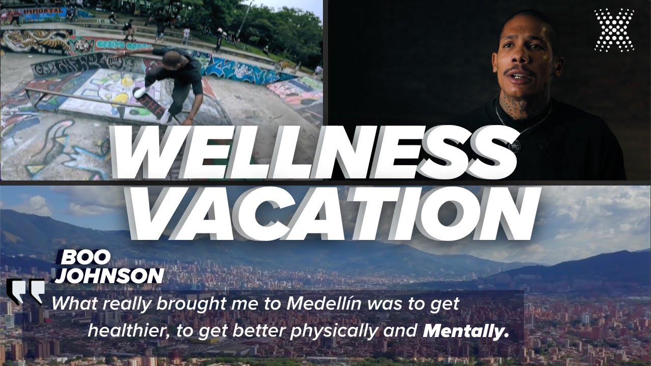 Skate: The Boo Johnson Setup for Health and Recovery in Medellín Colombia
