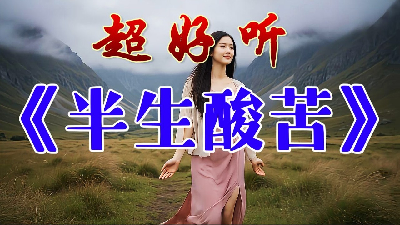 🎵《半生酸苦》超好听！