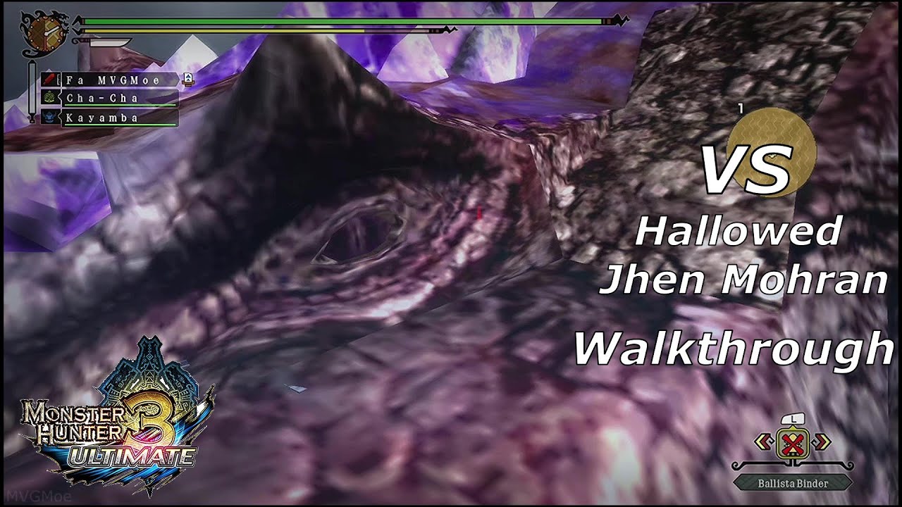 MH3U: Full Game (Part 43) Hallowed Jhen Mohran | Finale