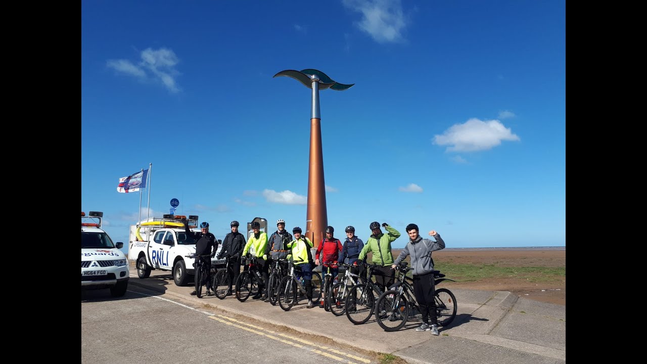 Trans Pennine trail coast to coast bike ride - Southport to Hornsea over 3 days