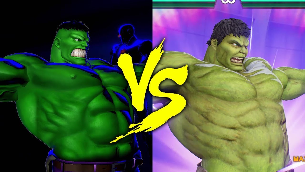 MVC3 vs MVCI - Hulk
