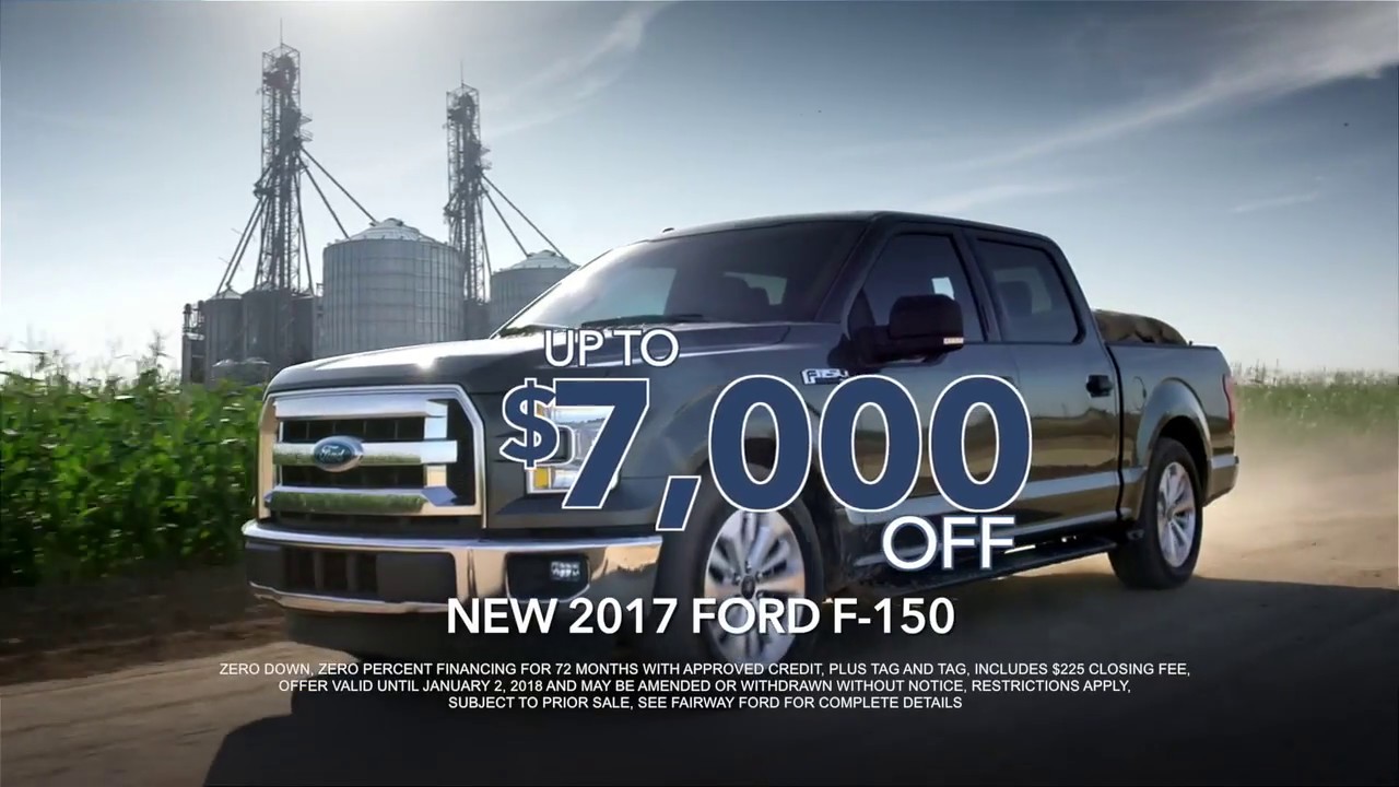 Year End Sales Event: 2017 Ford F-150 Option
