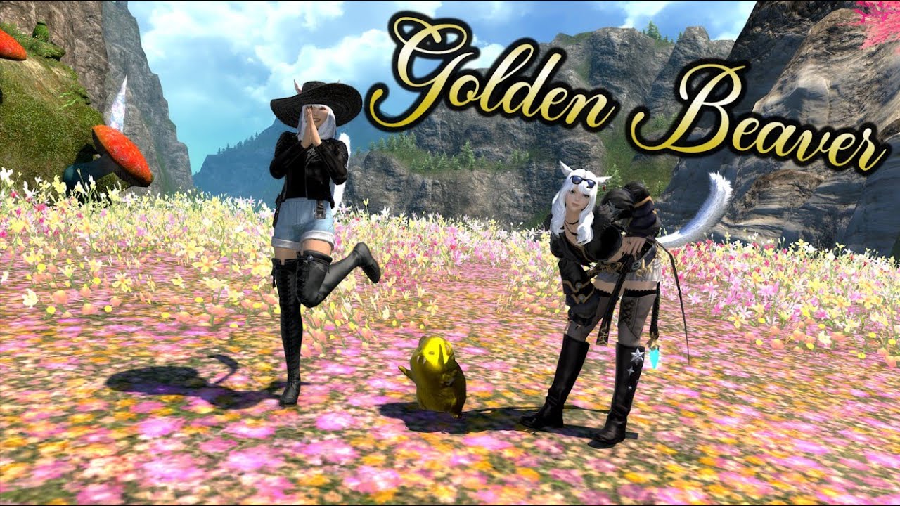 FFXIV: Golden Beaver Minion