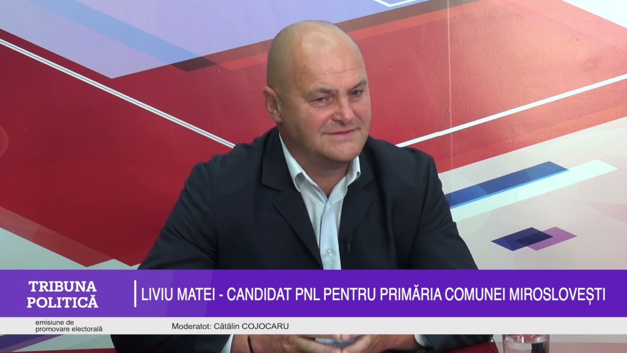BIT TV/ PROMOVARE ELECTORALĂ: LIVIU MATEI - CANDIDAT PNL PENTRU PRIMĂRIA COMUNEI MIROSLOVEȘTI