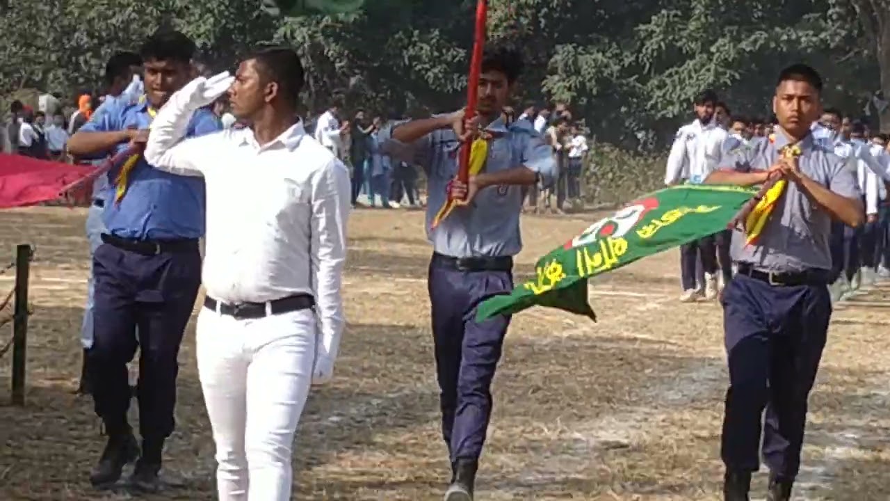 মশাল প্রোজ্জ্বলন জাবি স্কুল অ্যান্ড কলেজ বার্ষিক  ক্রীড়া প্রতিযোগিতা ২০২৩