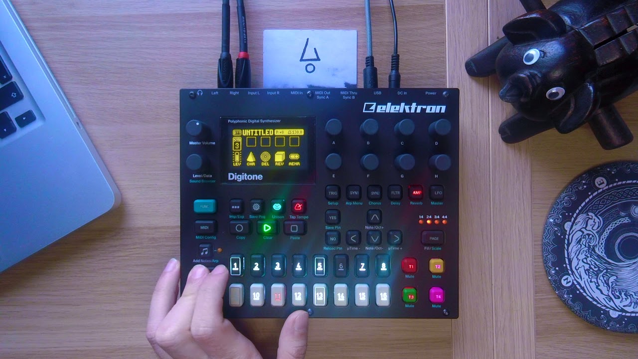 30 Min Live Techno On The Elektron Digitone