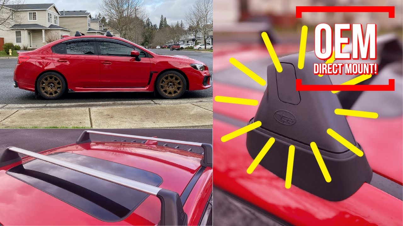 How To Install OEM Subaru Cross Bars | 2018+  Subaru WRX/STi