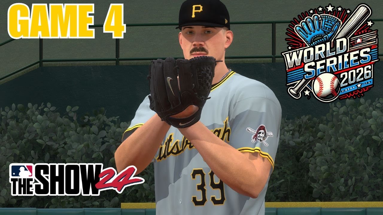 World Series Game 4 - Pirates vs Rangers | MLB The Show 24