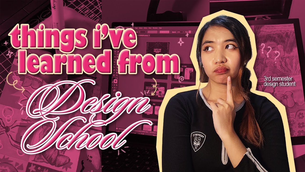what i've learned after one year in design school! 🎨🖌️