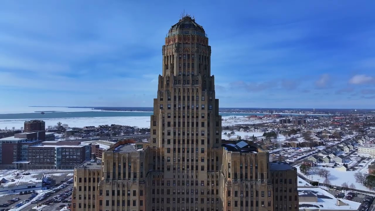 Ode to Buffalo N.Y.'s City Hall - Drone Flight