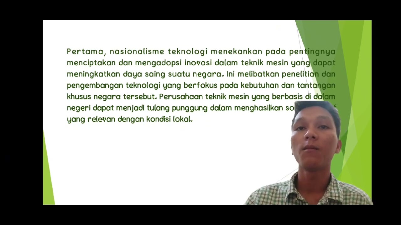 ISU NASIONALISME PADA BIDANG TEKNIK MESIN