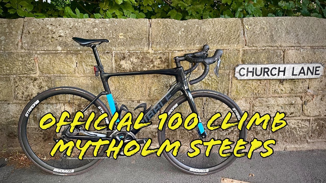Taking the Ribble Endurance SL over Mytholm steeps Top 100 Climb