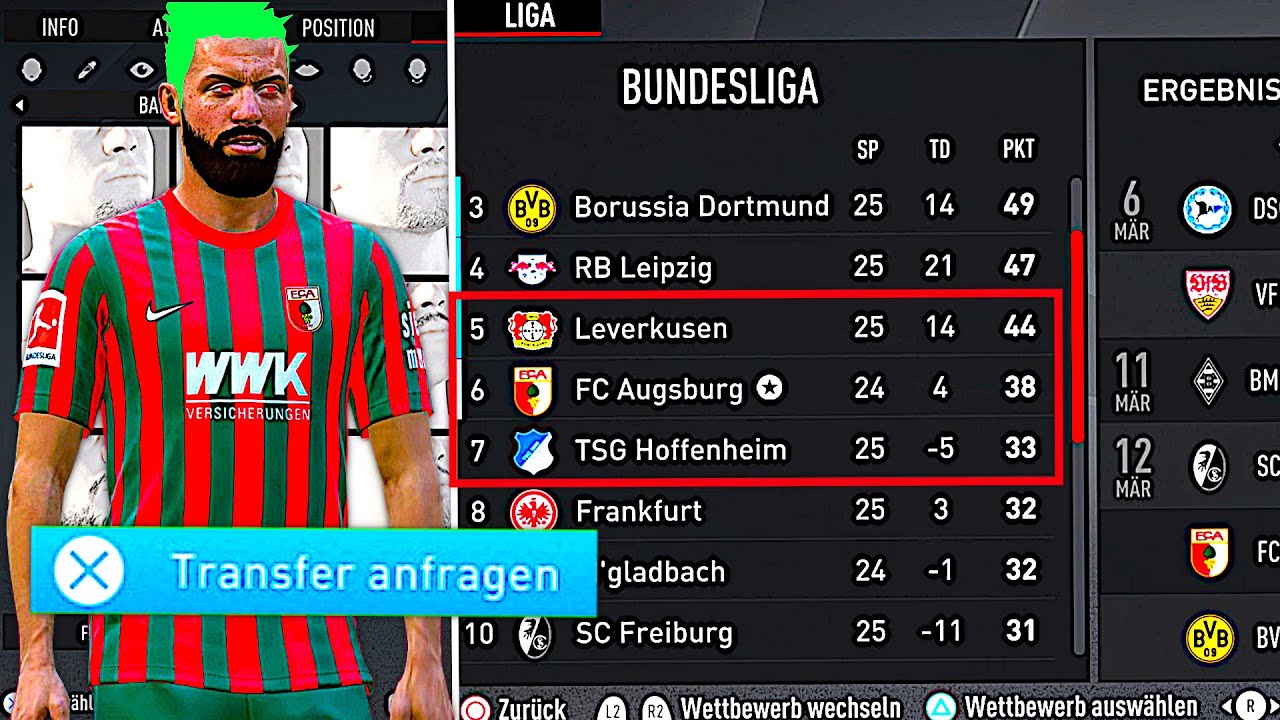 FIFA 22 : MIT NEUER FRISUR DEN FCA NACH EUROPA SCHIEßEN ?!! 🔥 (Letzte Saison? 🤔) Spielerkarriere #6