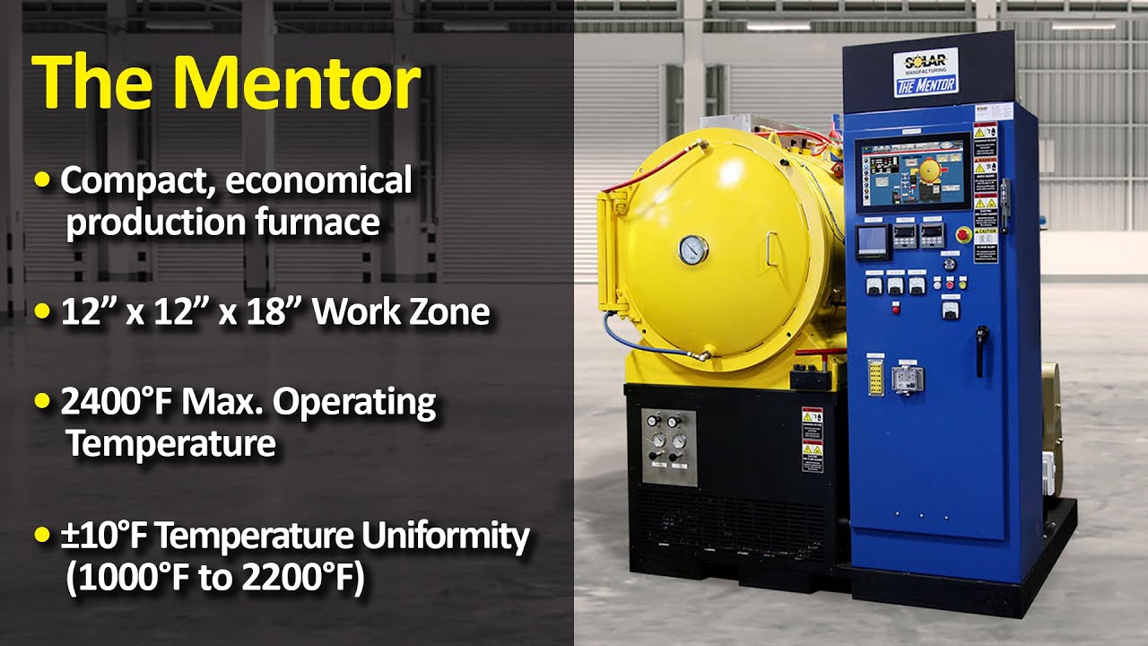 The Mentor® Vacuum Heat Treat Furnace