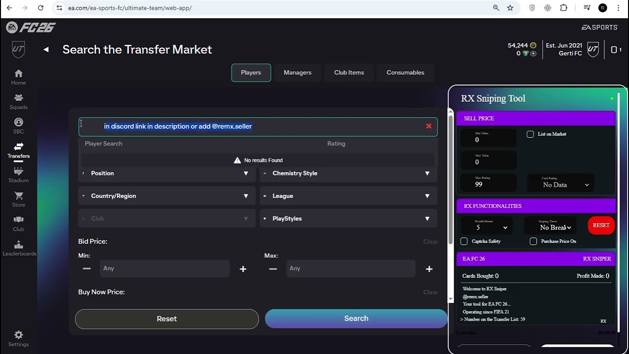 How to Setup a FREE Sniping Bot Autobuyer in EA FC 26!