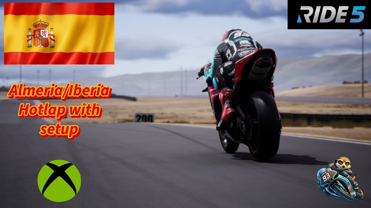 RIDE 5 - Iberia - RM600cc - Hotlap/World record Xbox with setup