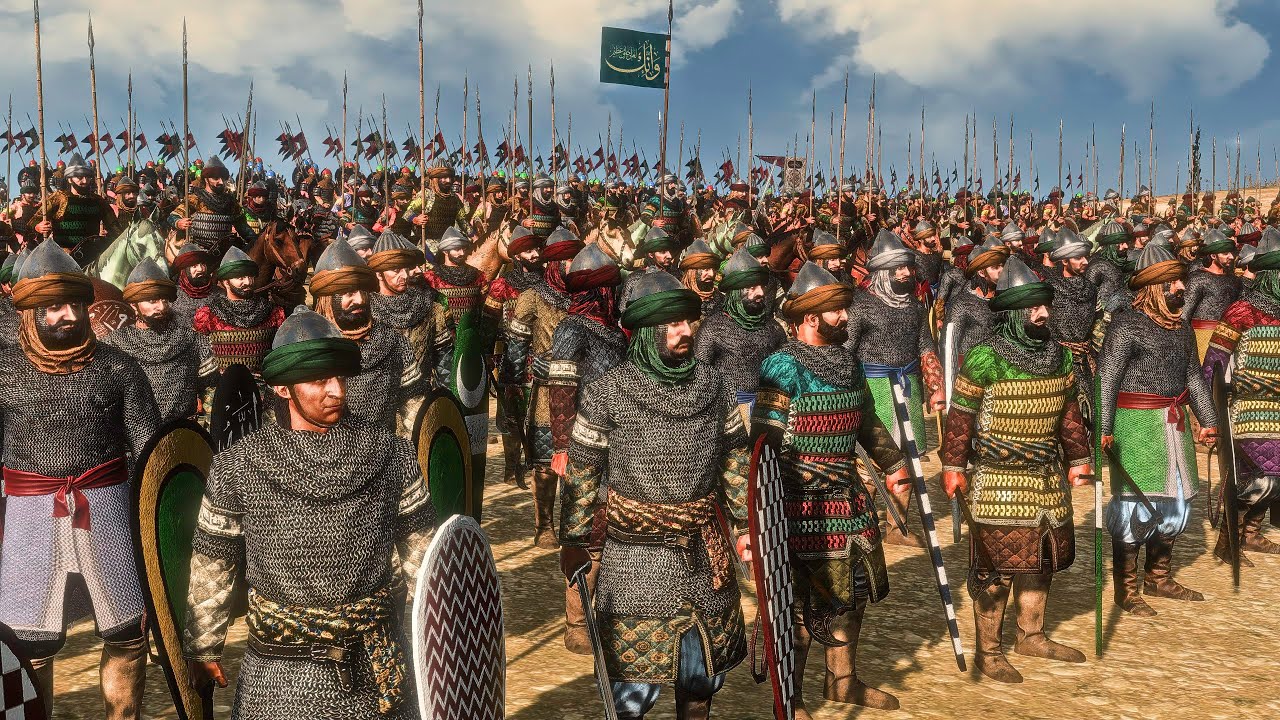 Crusaders Vs Saracens | 20,000 Unit Cinematic Siege Battle | Total War Medieval Kingdoms