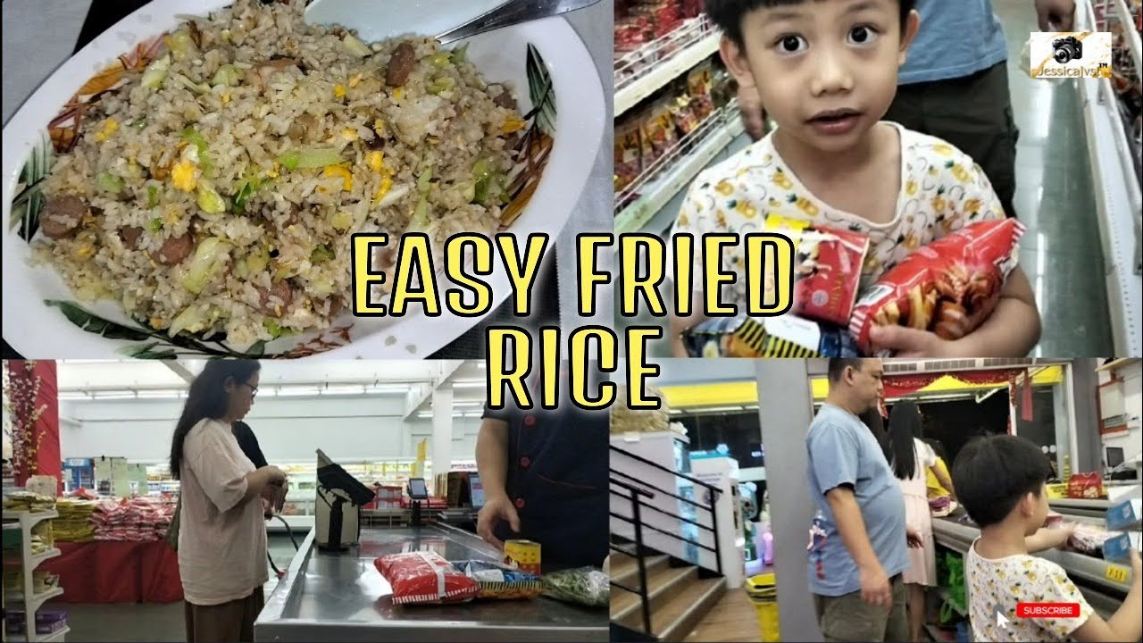 FRIED RICE FOR DINNER & ANOTHER QUICK GROCERIES RUN!👩🏻‍🍳🛒