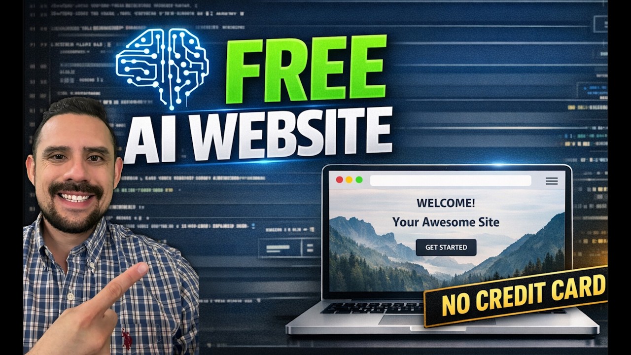 How to Build & Publish a Website for FREE Using AI