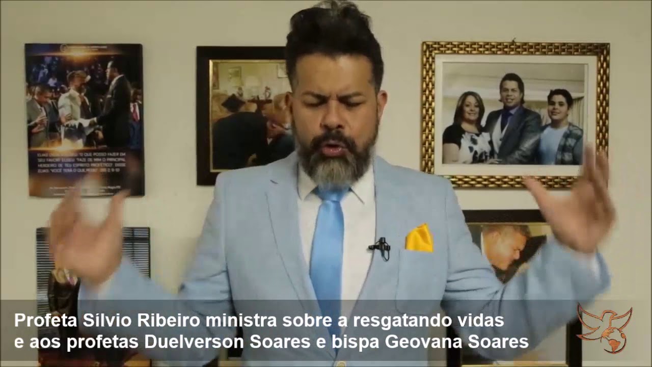 Ap&oacute;stolo S&iacute;lvio Ribeiro ministra un&ccedil;&atilde;o sobre a resgatando vidas