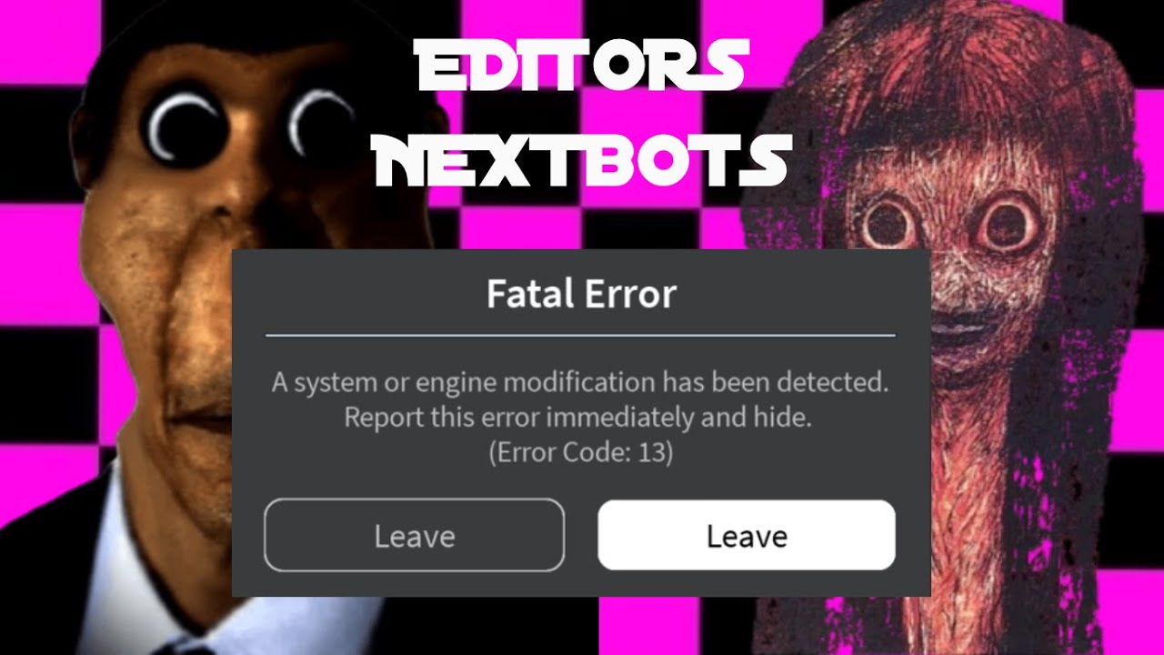 [ERROR] AN EVENT WHERE EVERY NEXTBOT YOU SPAWN GETS CORRUPTED (ANGRY MUNCI) (TOMINO) (NEXTBOT)