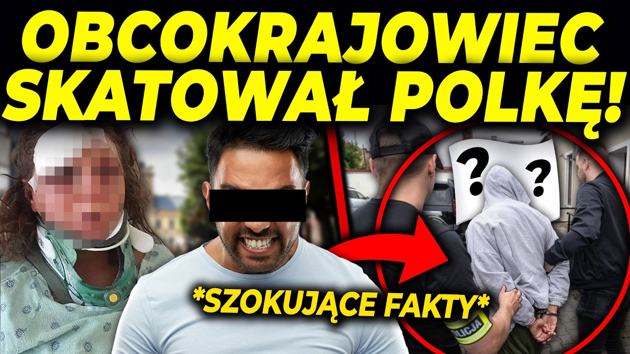IMIGRANT SKATOWAŁ KOBIETĘ W CENTRUM MIASTA!
