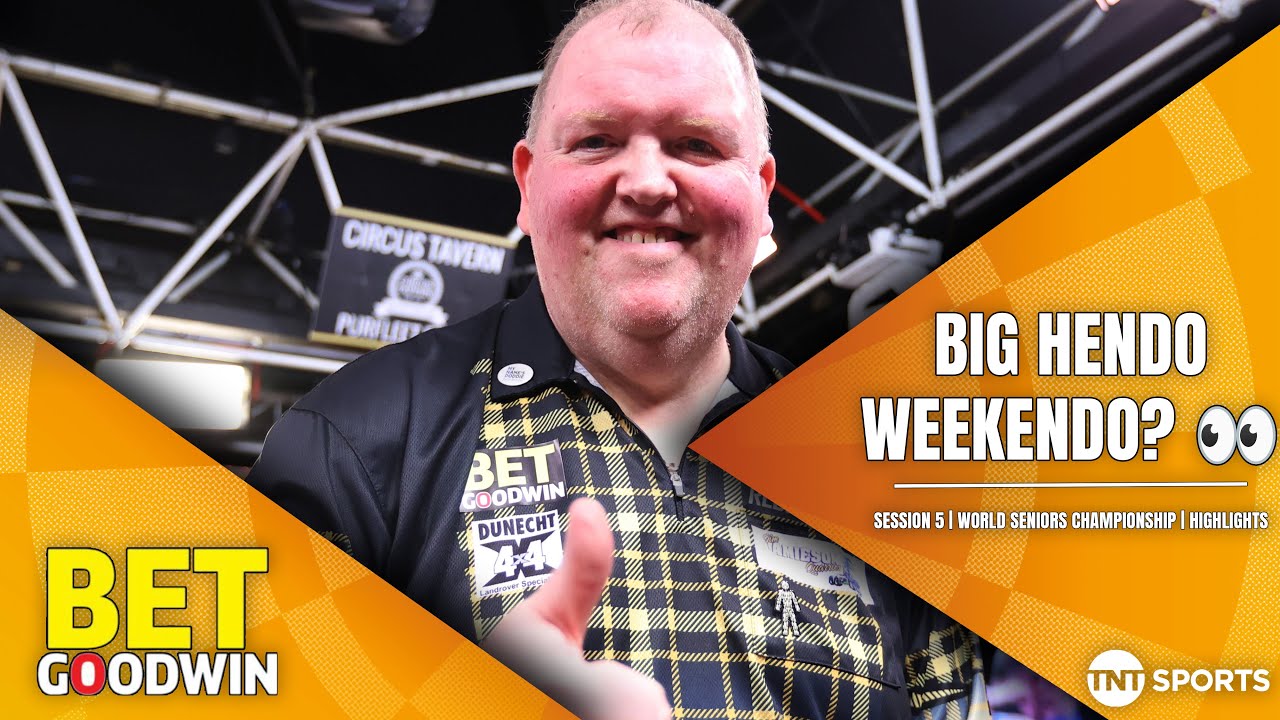 Henderson BACK to defend his Crown | 👑 2025 BetGoodwin World Seniors Darts Championship - Session 5