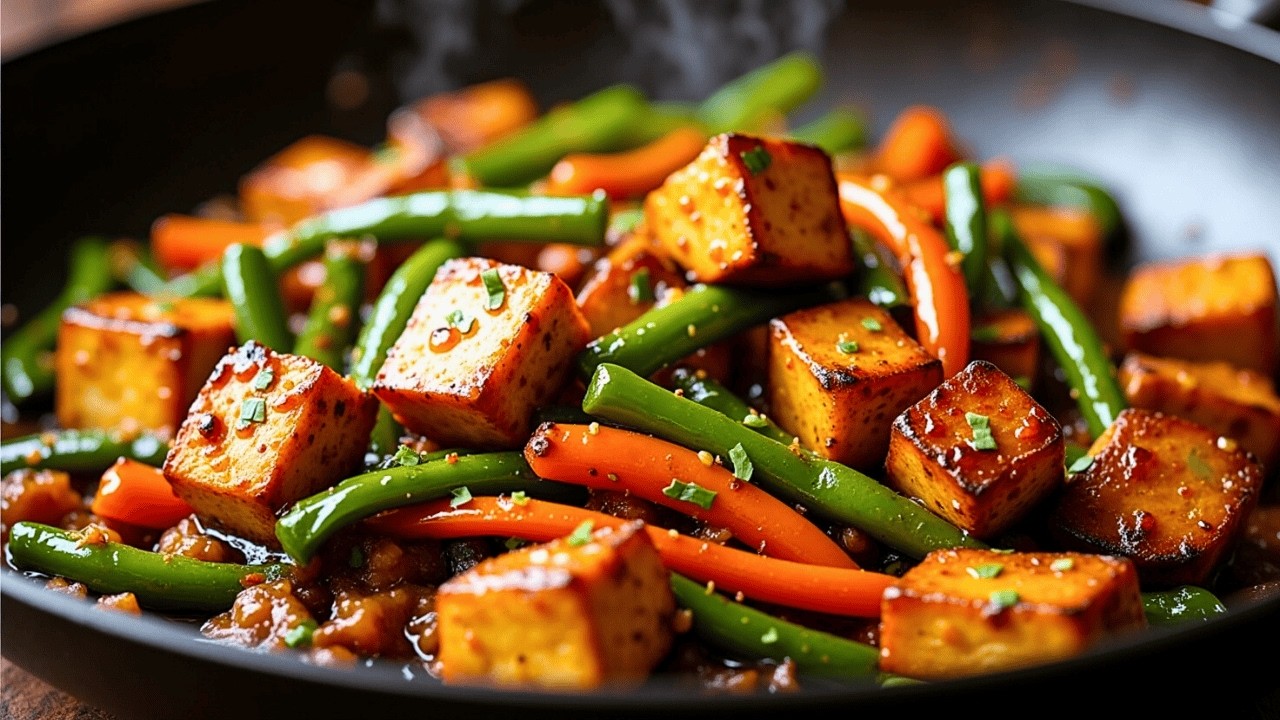 Wow! I've Never Eaten Tofu CRISPY Like This Before! Better Than Tofu Stir Fry!