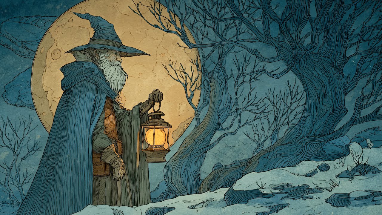 The Silent Guardian of Winter Woods - Fantasy Forest Music for Winter Breath