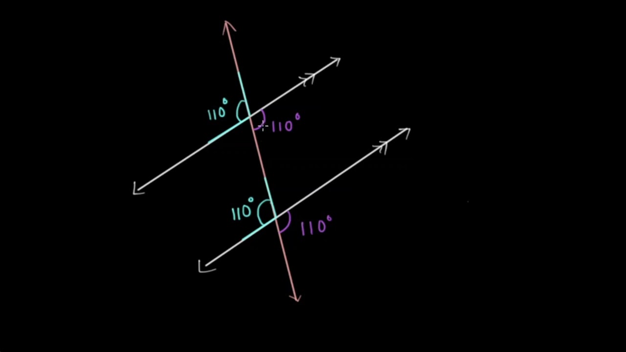 এডাল তিৰ্যকৰ সৈতে অনুপস্থিত কোণ | Missing angles with a transversal | Khan Academy Assamese