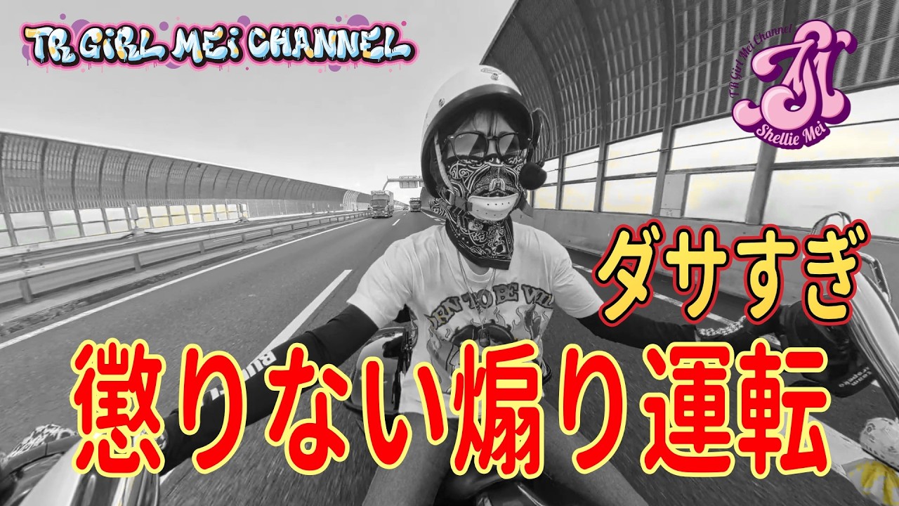 【Harley girls】懲りないなぁ・・・煽り運転なんかしてるなら総合格闘技でもやって正々堂々と戦えよって思っちゃう私はカスタムで忙しいのじゃｗｗ