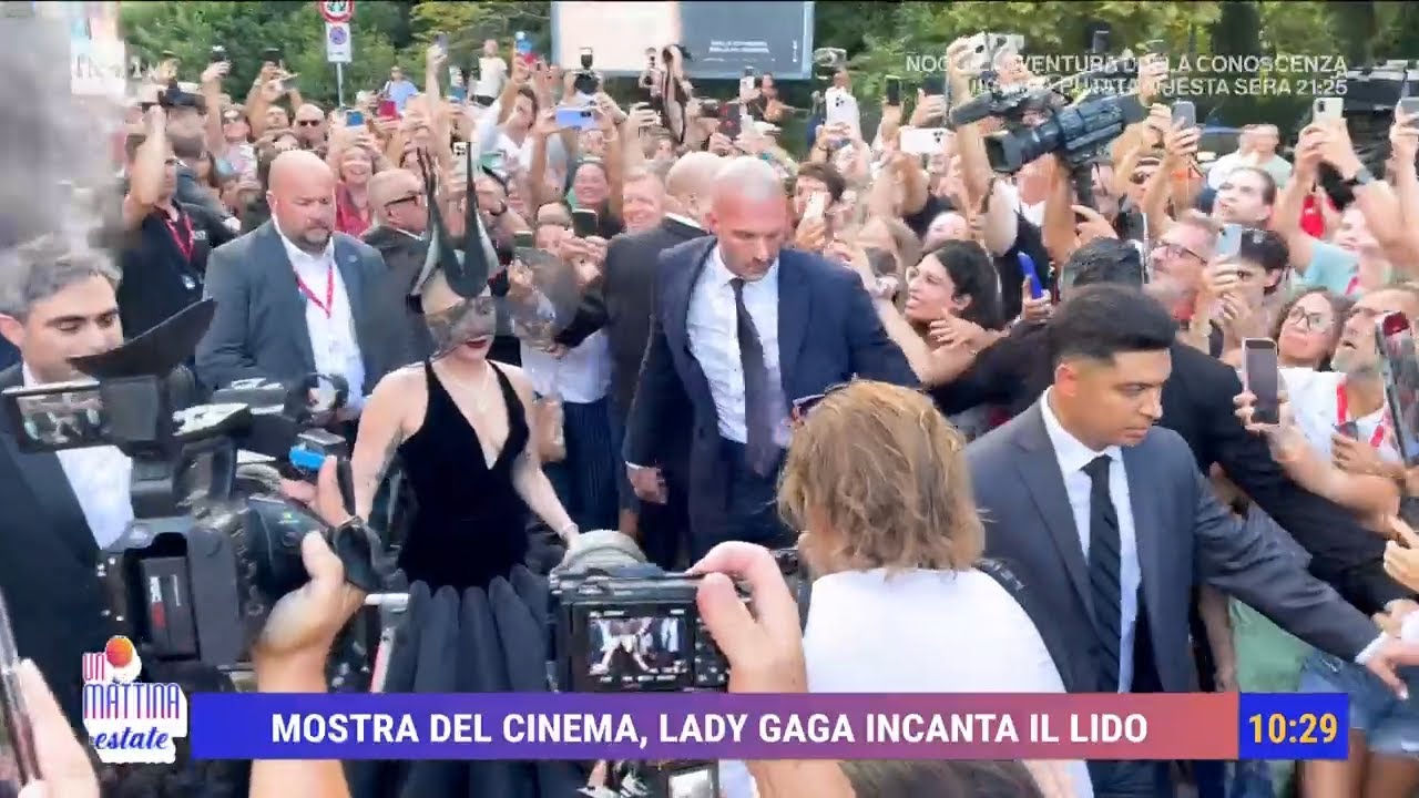Mostra del Cinema, Lady Gaga incanta il Lido - Unomattina Estate 05/09/2024