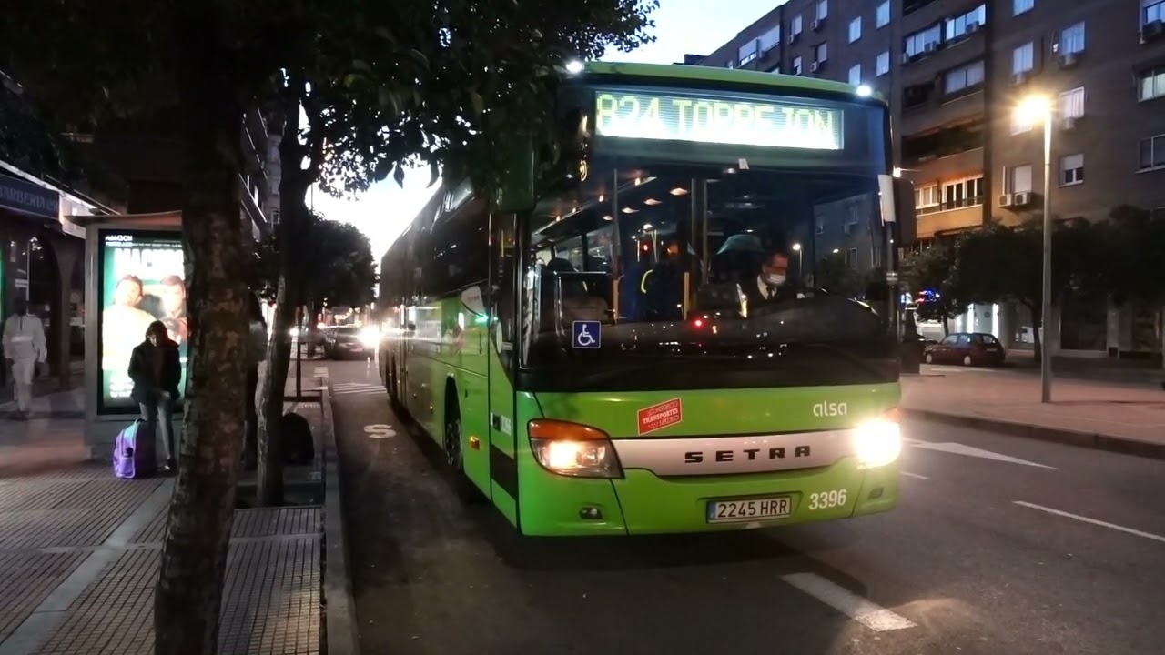 Alsa 3396 | Setra S419UL | Vía Complutense-Brihuega (Alcalá de Henares)