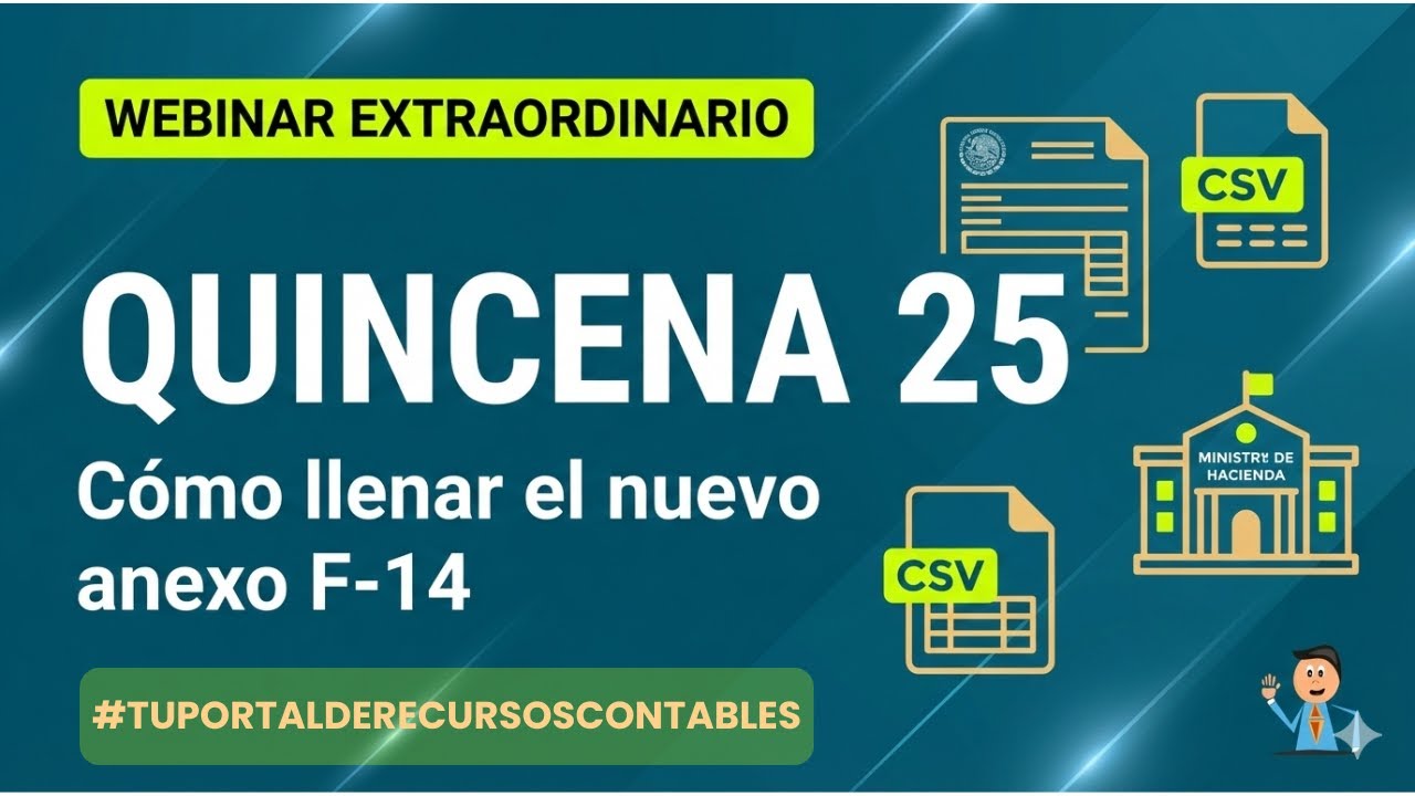 F14 Cómo declarar la Quincena 25