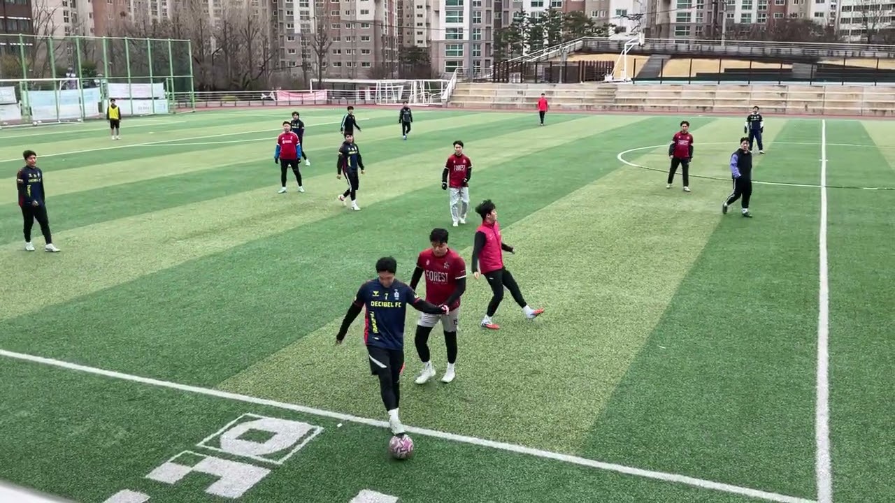 숲속FC vs 데시벨 FC_2쿼터