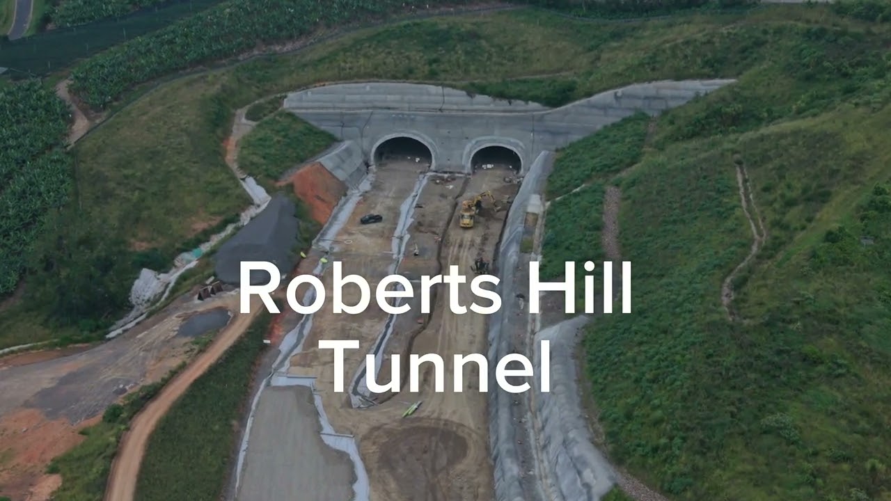 DJI Mini 5Pro Middle section of Coffs Harbour bypass update