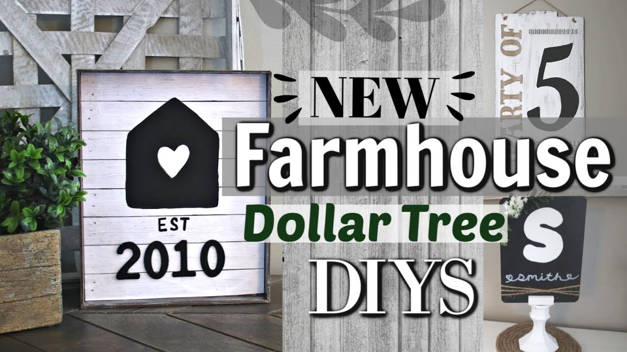 Personalized Farmhouse Decor | Dollar Tree Farmhouse DIYS | Krafts by Katelyn
