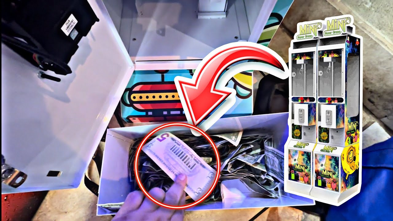 We Collected Over $400 From Our Mini Claw Machine!