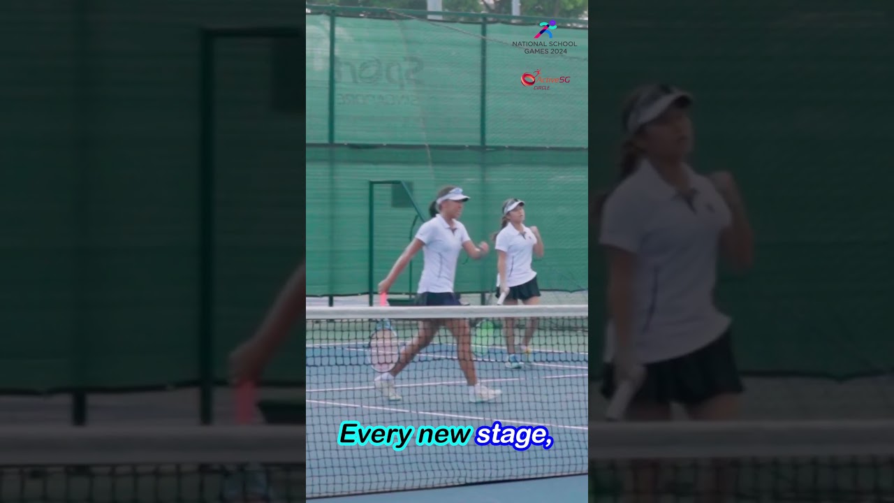 National School Games 2024 -Tennis B Div Girls Finals - Raffles Girls' Sch vs Methodist Girls' Sch