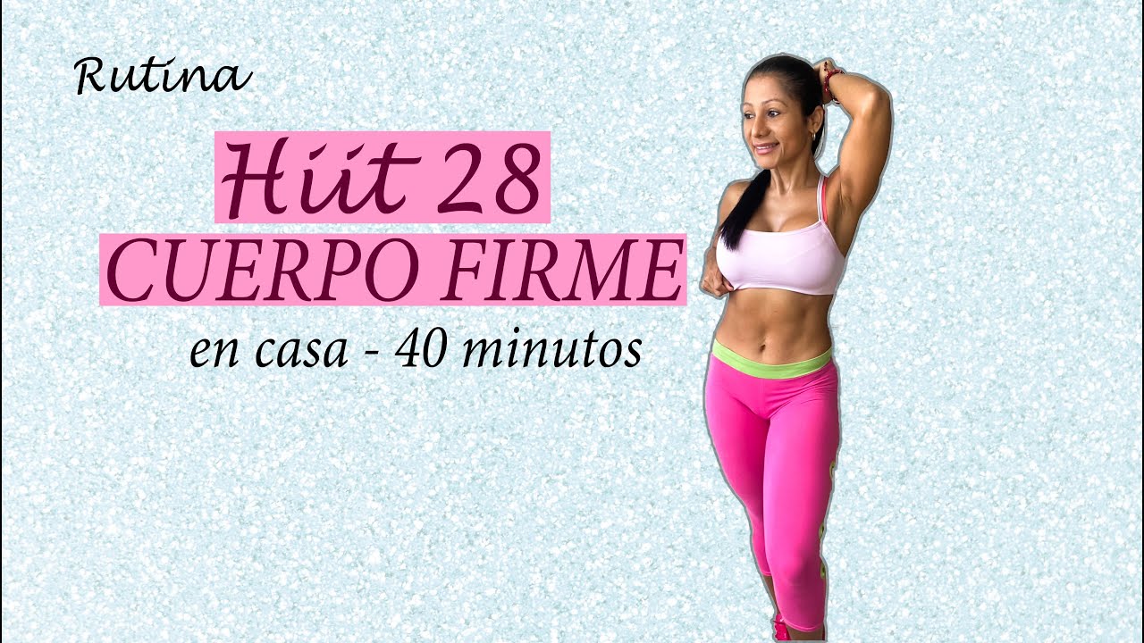 CARDIO para QUEMAR GRASA en TODO el CUERPO 🔥💪 40 minutos - Rutina Hiit 28 | Full Body STRONG 🔥