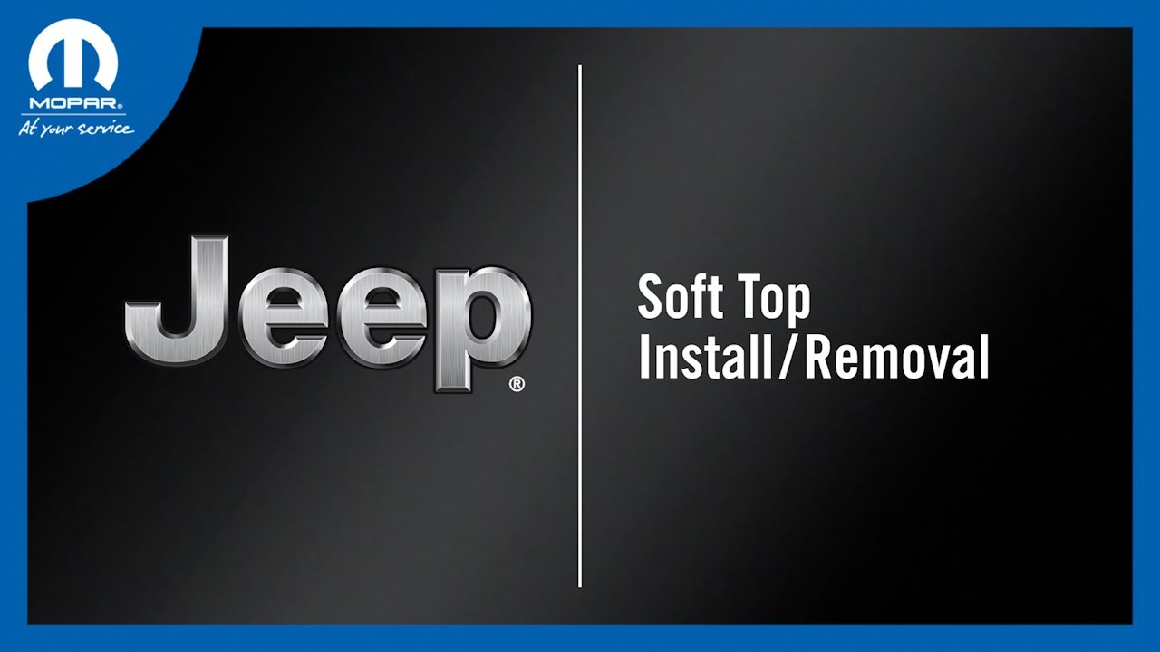 Soft Top Installation/Removal | How To | 2025 Jeep Gladiator