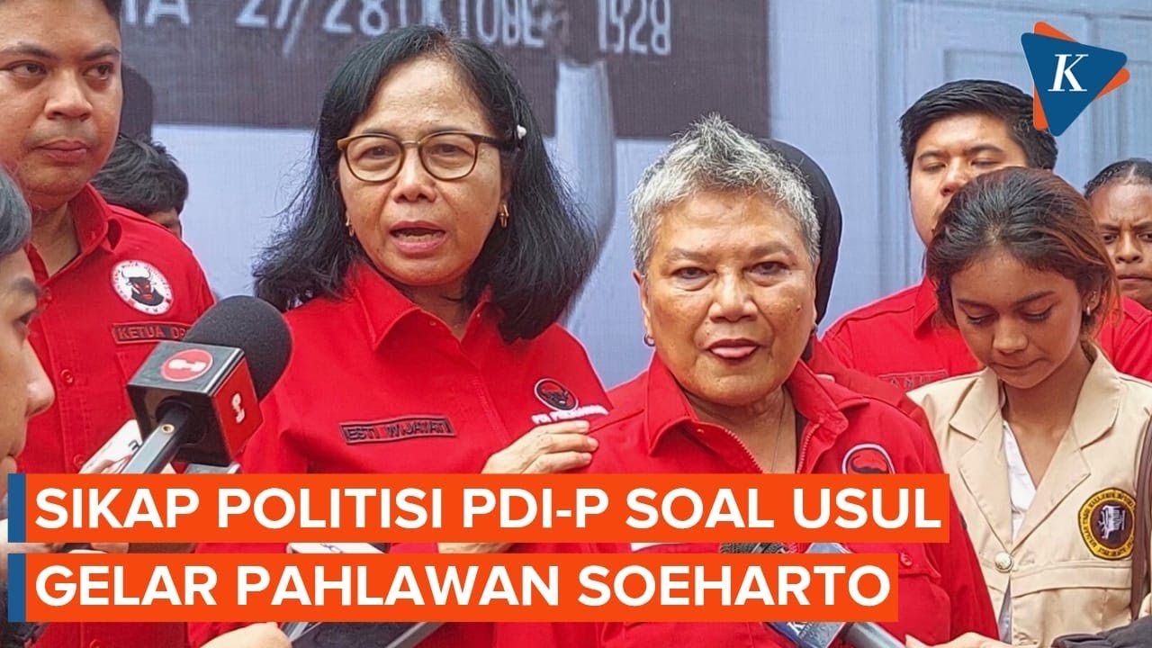 Politisi PDI-P Ini Tegas Menolak Soeharto Jadi Pahlawan Nasional