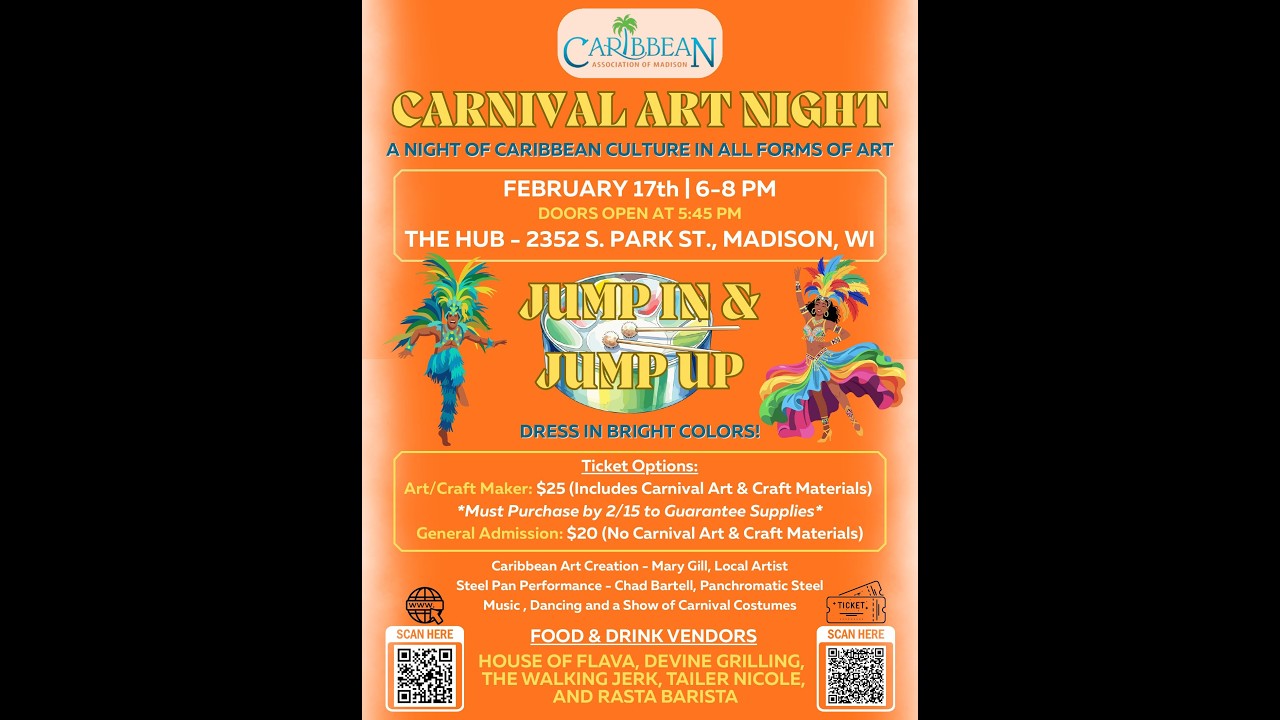 Caribbean Carnival Art Night 2026