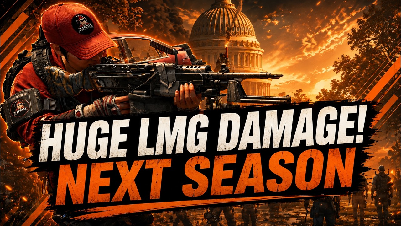 Get Your High-End LMG Build Ready Before Next Season Hits! The Division 2