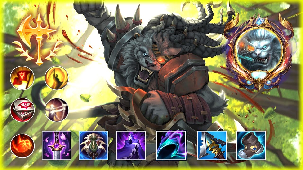 SCRUBNOOB RENGAR MONTAGE 2024 - 