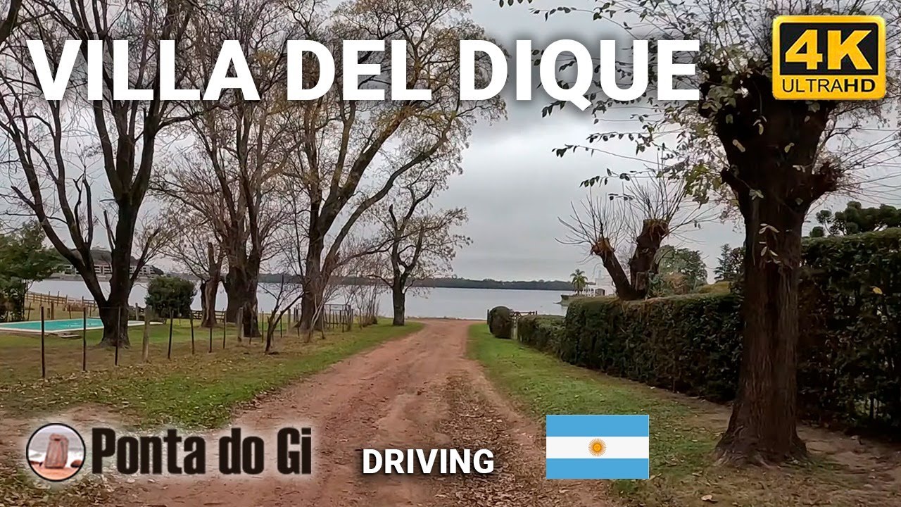 VILLA del DIQUE y VILLA RUMIPAL #driving  2024 a orillas del EMBALSE RÍO TERCERO CORDOBA - ARGENTINA