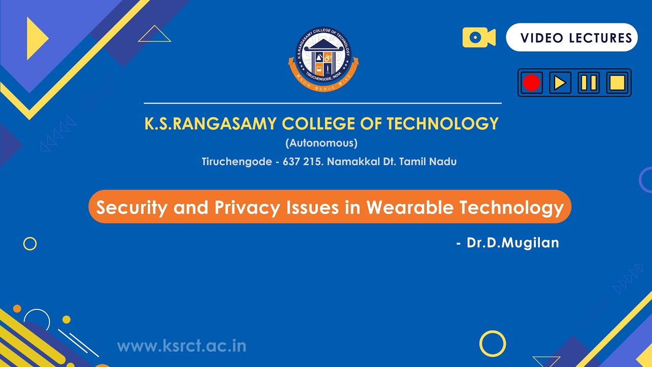 Security and Privacy Issues in Wearable Technology