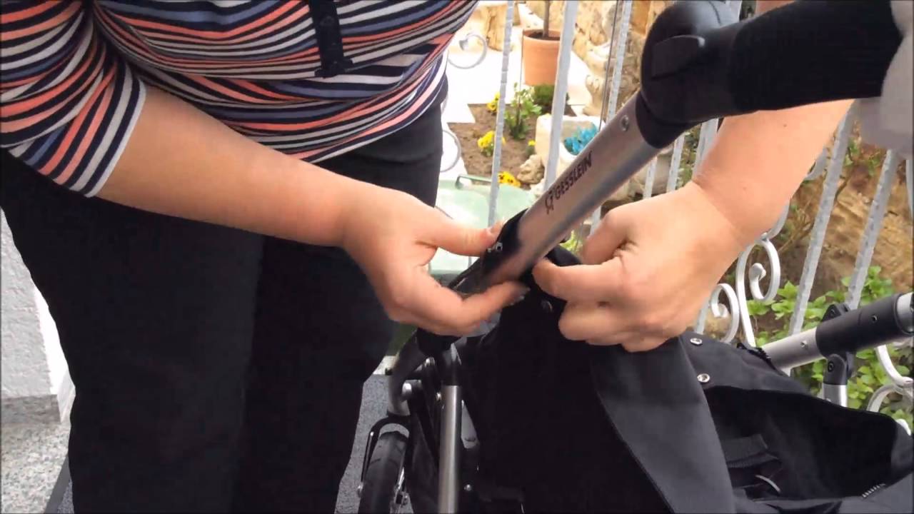 Umbau Gesslein Kinderwagen F4 zum Buggy