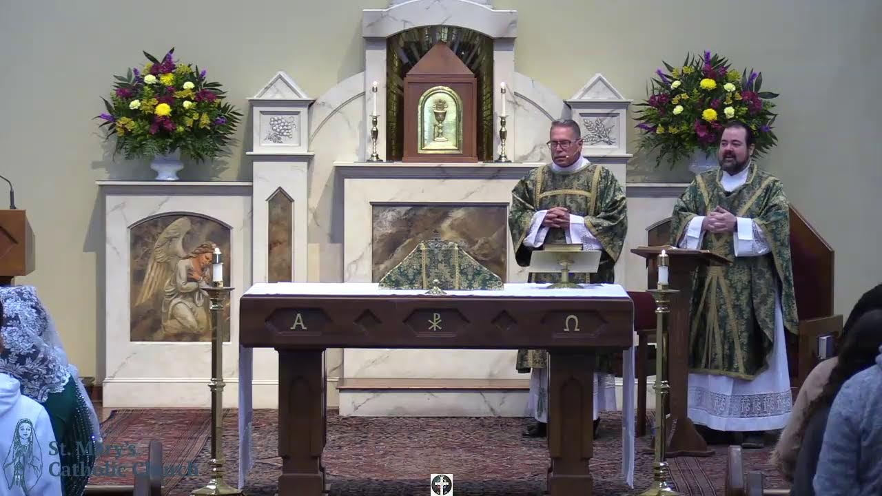 10 30am Mass, January 18, 2026 at St. Mary's Catholic  Church, Jackson, Tennessee